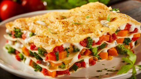 Homemade Vegetable Lasagna