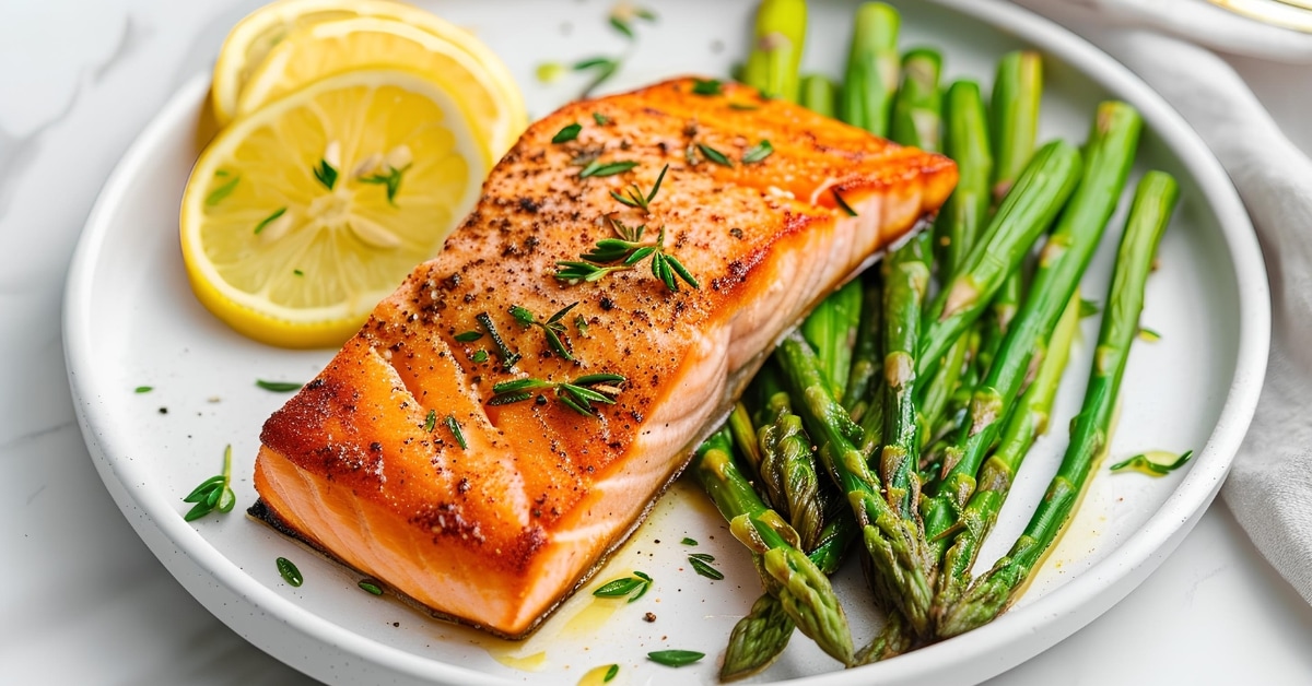 Air Fryer Salmon (10-Minute Recipe) - Insanely Good