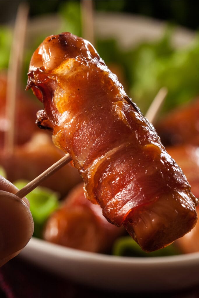 Little Smokies Wrapped in a Bacon