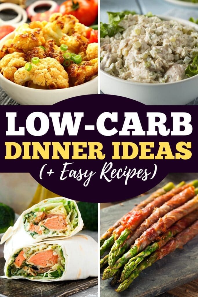 Low Carb Dinner Ideas (+ Easy Recipes)