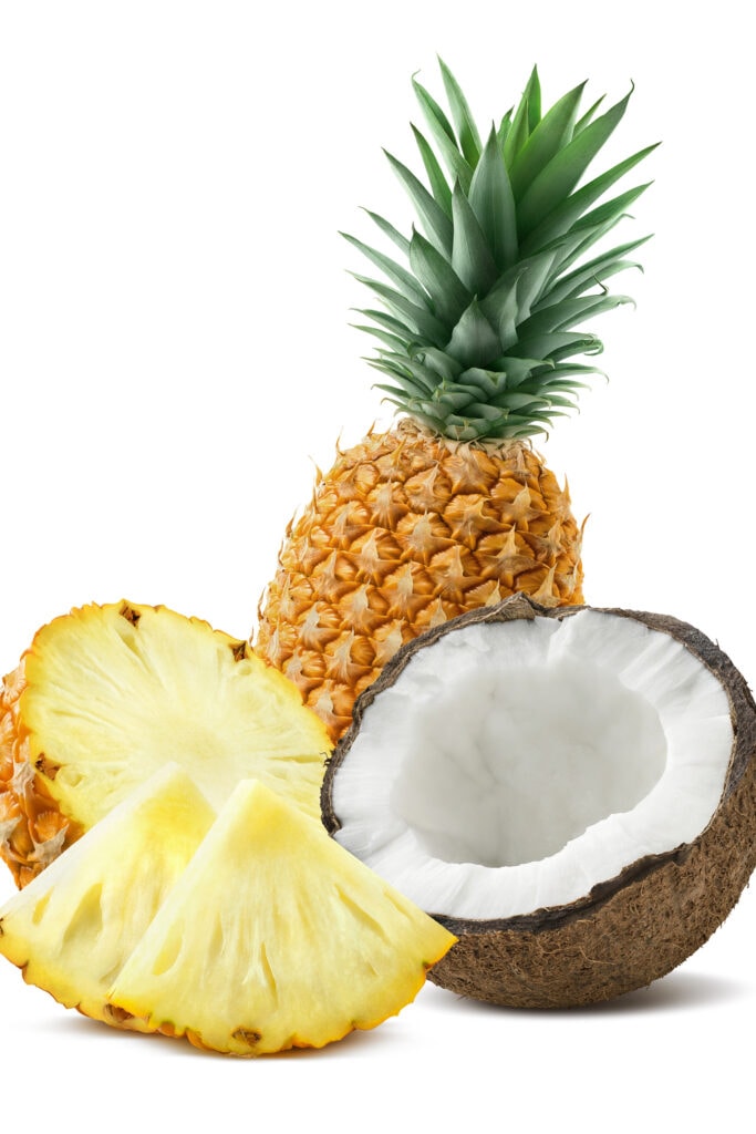 Pineapple and Coconut