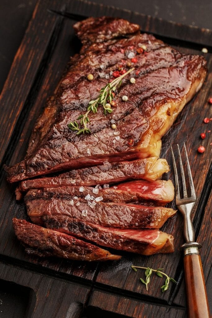 Sliced Grilled Beef Steak