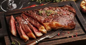 Sliced Grilled Steak with Herbs and Spices