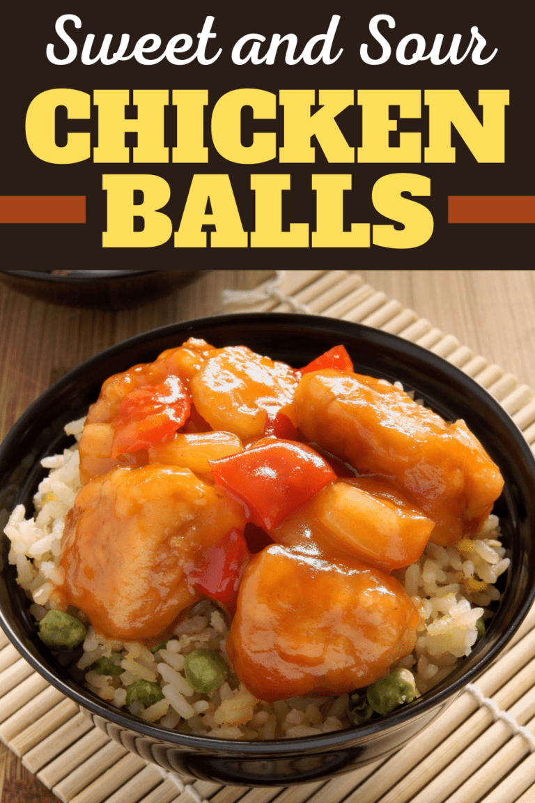 Sweet and Sour Chicken Balls Insanely Good