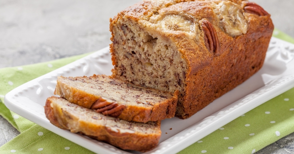 Banana Bread with Pecan Nuts