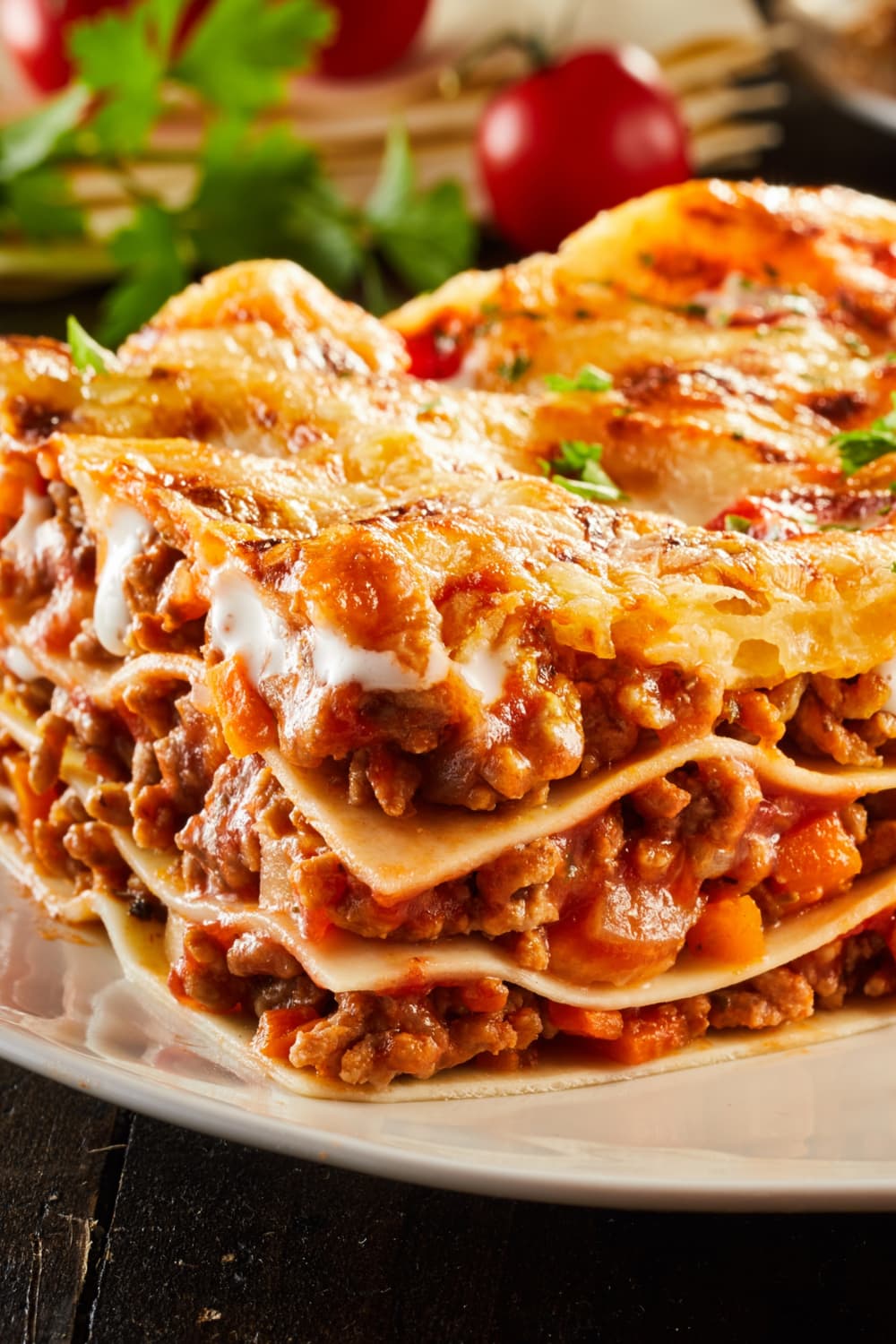 Homemade Barilla Lasagna