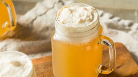 Butterscotch Butterbeer in a Mug