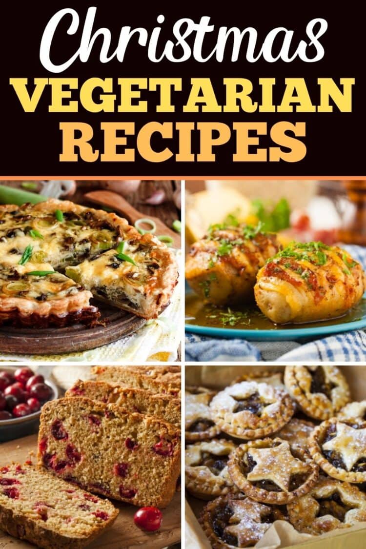 30 Best Christmas Vegetarian Recipes - Insanely Good