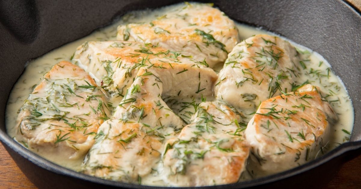 Creamy Chicken Fillet with Dill