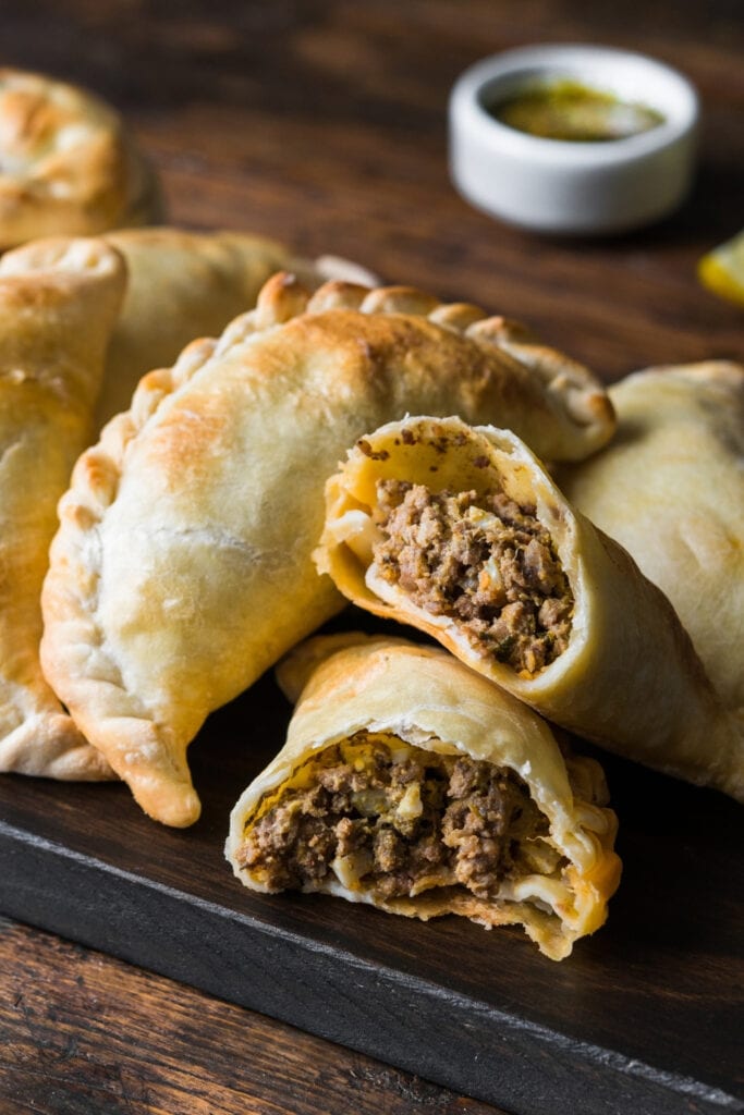 Empanadas with Minced Meat Stuffing