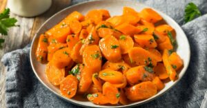 Homemade Sauteed Carrots with Butter and Herbs