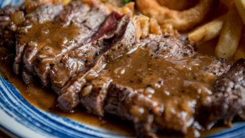 Homemade Stirloin Tip Steak