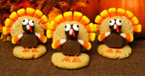 Homemade Thanksgiving Turkey Cookies