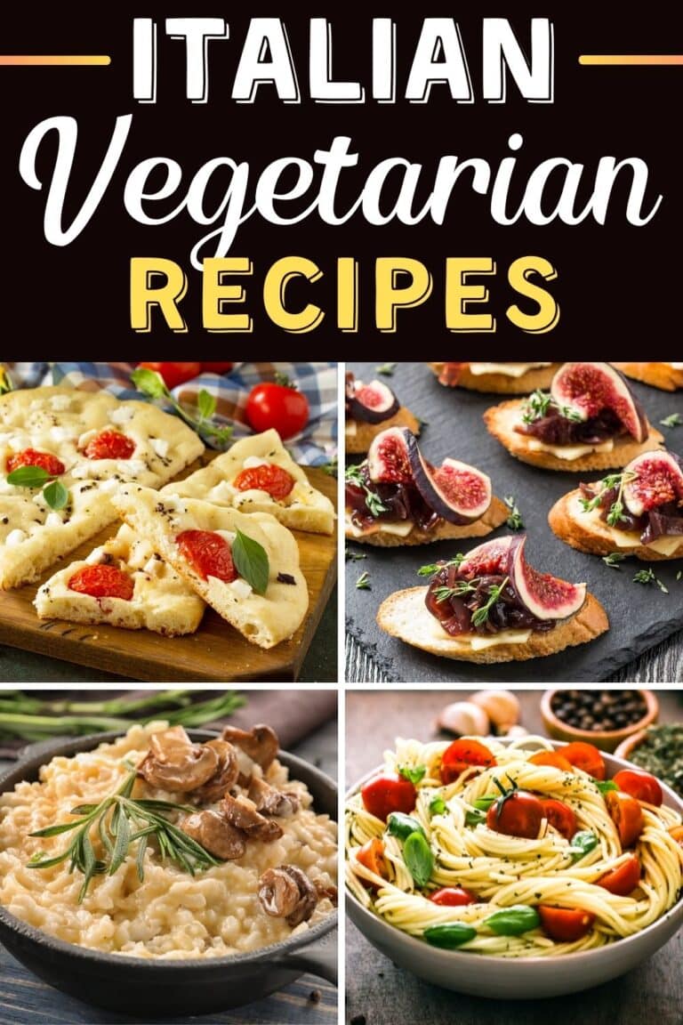 30 Best Italian Vegetarian Recipes - Insanely Good