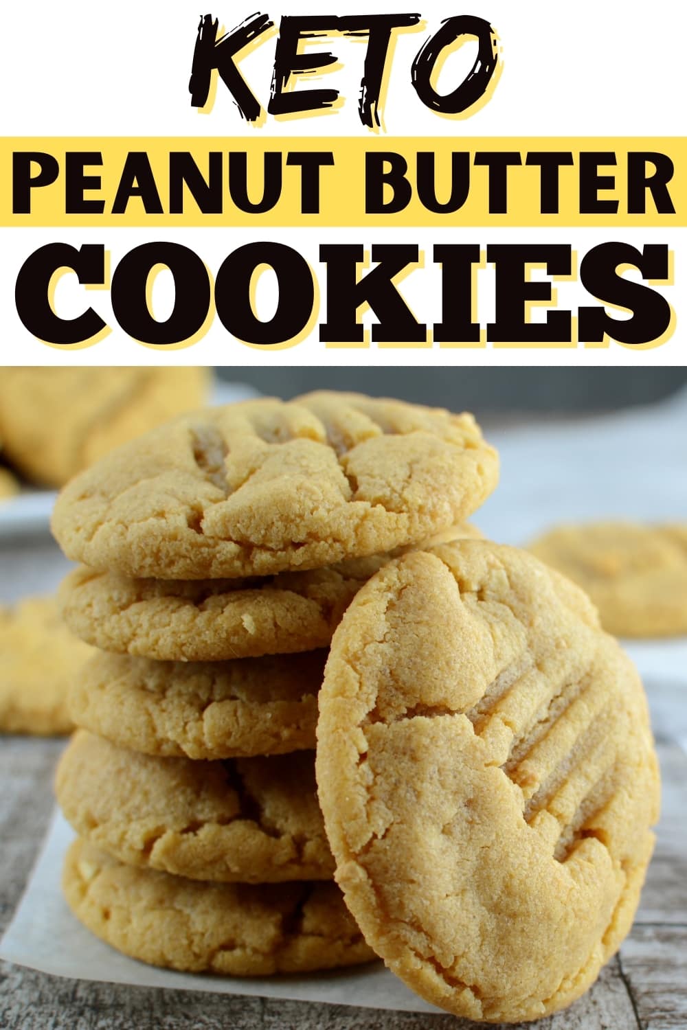 Keto Peanut Butter Cookies Insanely Good