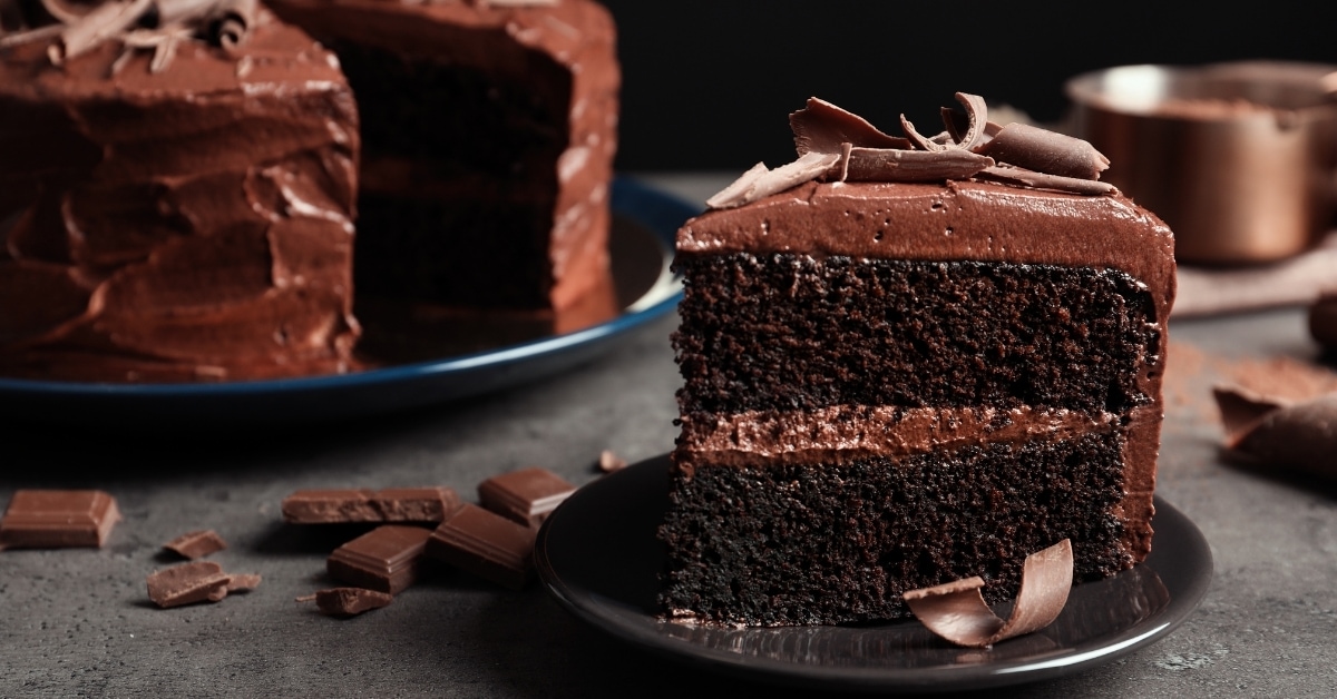 Tasty Homemade Chocolate Cake
