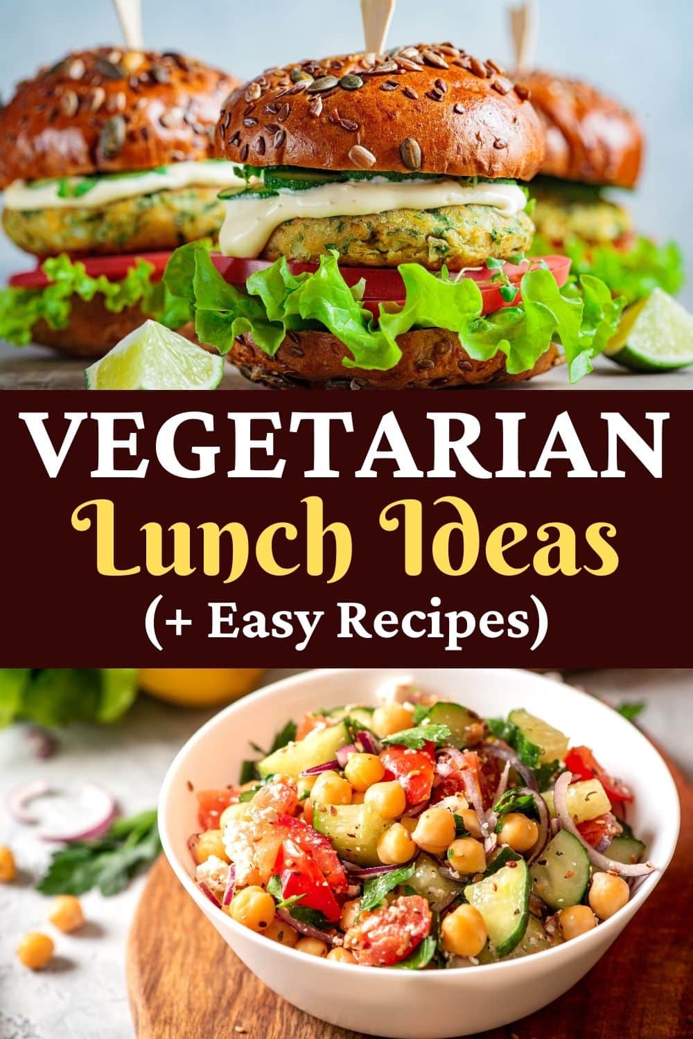 20 Vegetarian Lunch Ideas (+ Easy Recipes) - Insanely Good