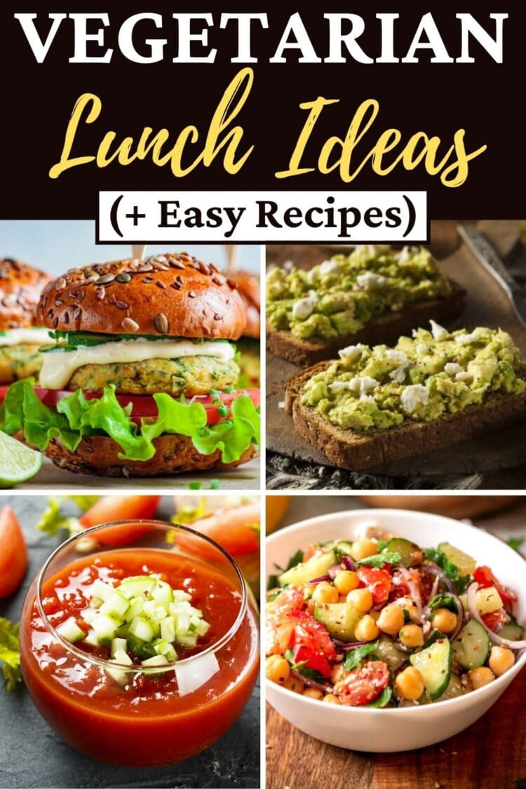 20 Vegetarian Lunch Ideas (+ Easy Recipes) - Insanely Good