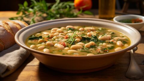Tuscan white bean soup