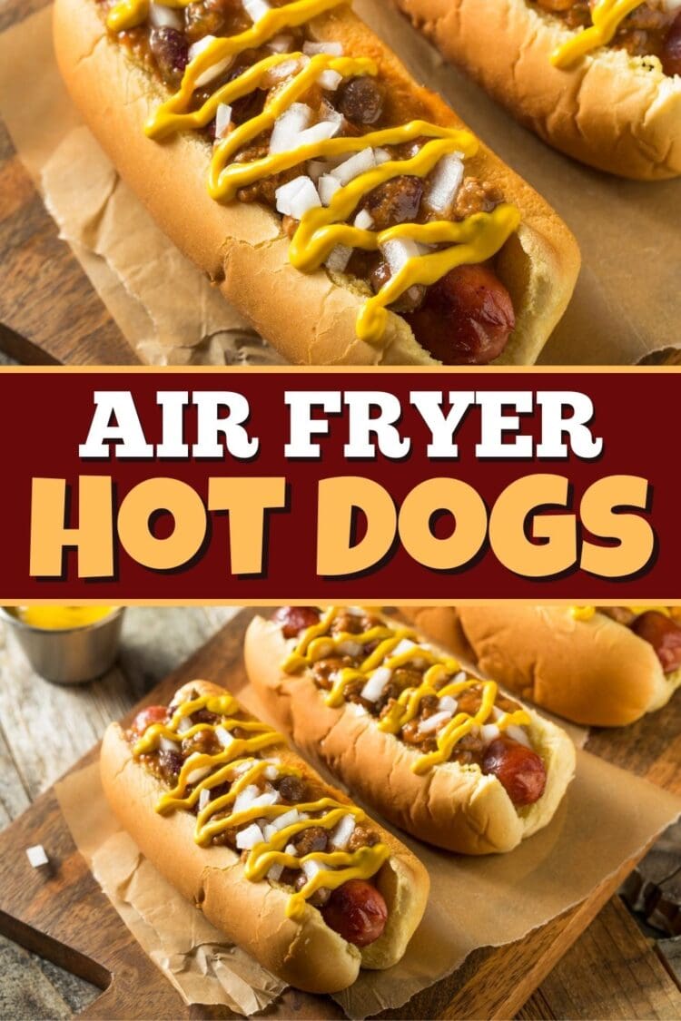 Air Fryer Hot Dogs - Insanely Good