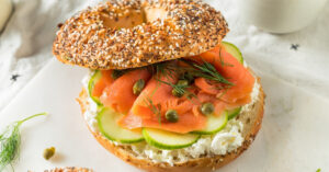 Bagels and Lox for Breakfast