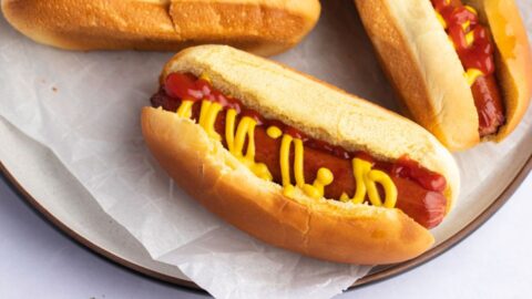Crispy Tender and Juicy Hot Dog Sandwich
