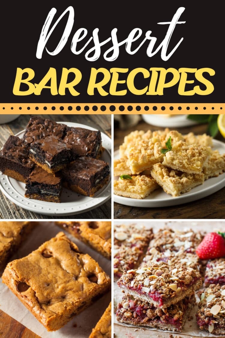 33 Dessert Bar Recipes for Your Next Party - Insanely Good