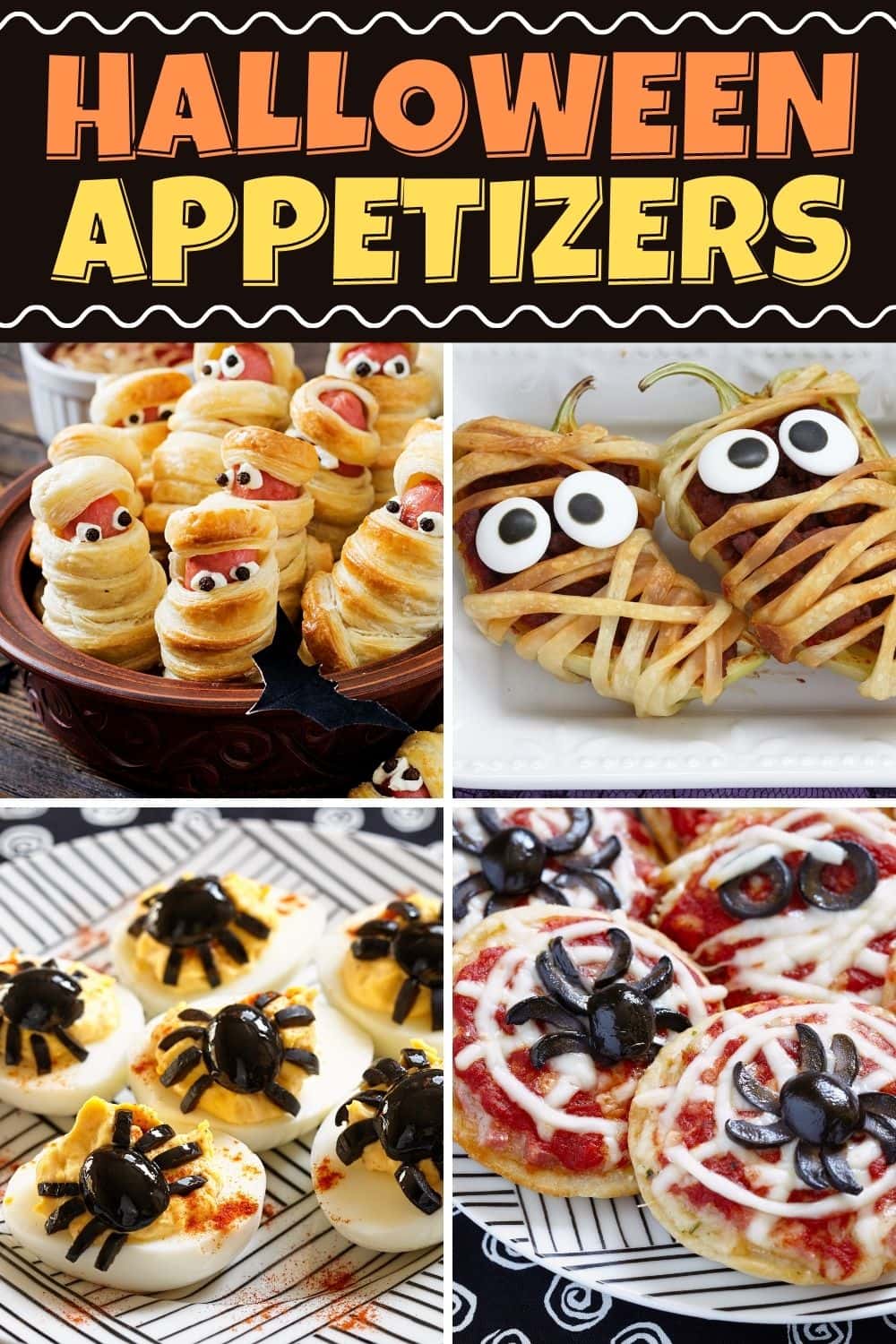 36 Easy Halloween Appetizers and Party Recipes - Insanely Good
