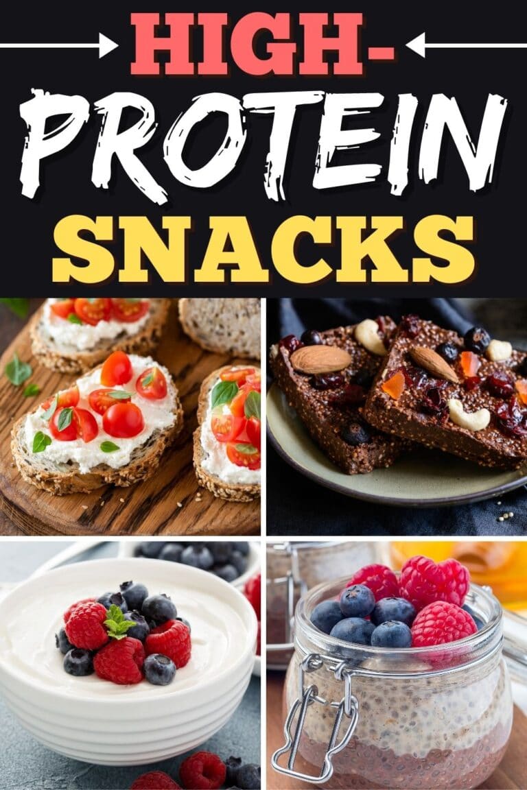 30 High Protein Snacks To Curb Your Hunger Insanely Good