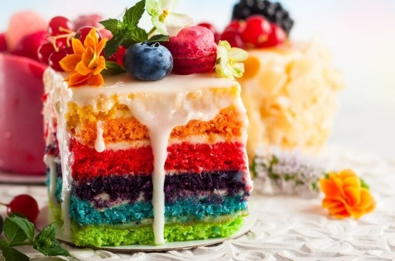 25 Colorful Rainbow Dessert Collection