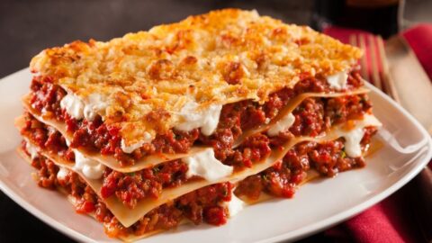 Homemade Ground Beef Lasagna