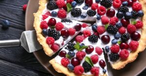 Homemade Pie with Berries