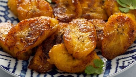 Homemade Caramelized Fried Plantains
