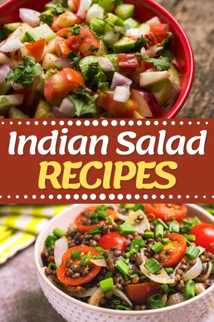 20 Easy Indian Salad Recipes - Insanely Good
