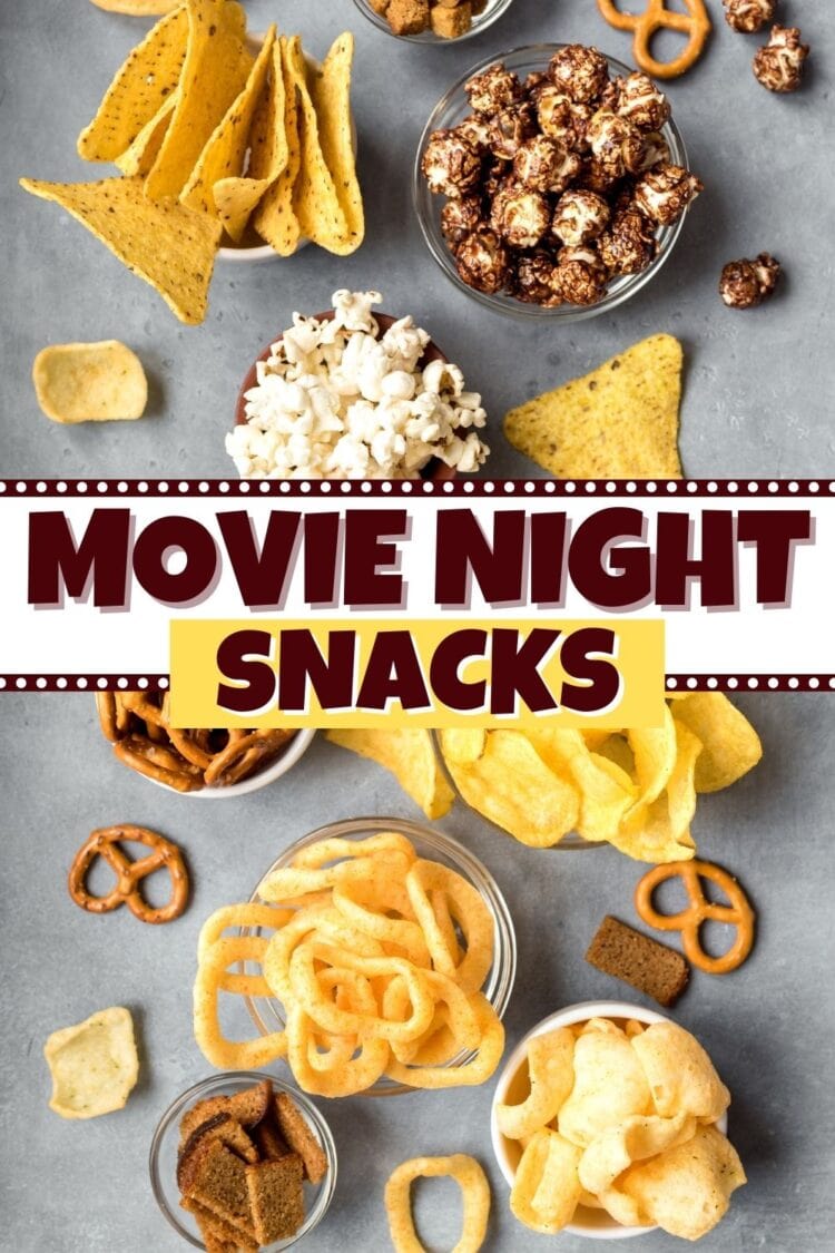 21 Best Movie Night Snacks - Insanely Good