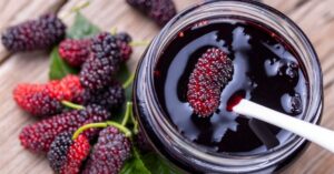 Mulberry Jam with Fresh Mulberries