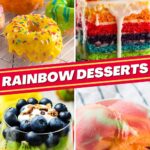 Rainbow Desserts