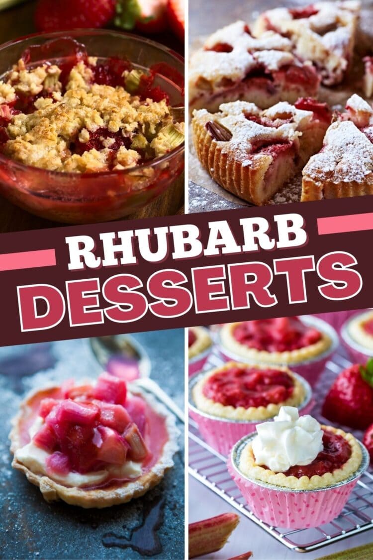 30 Best Rhubarb Desserts - Insanely Good