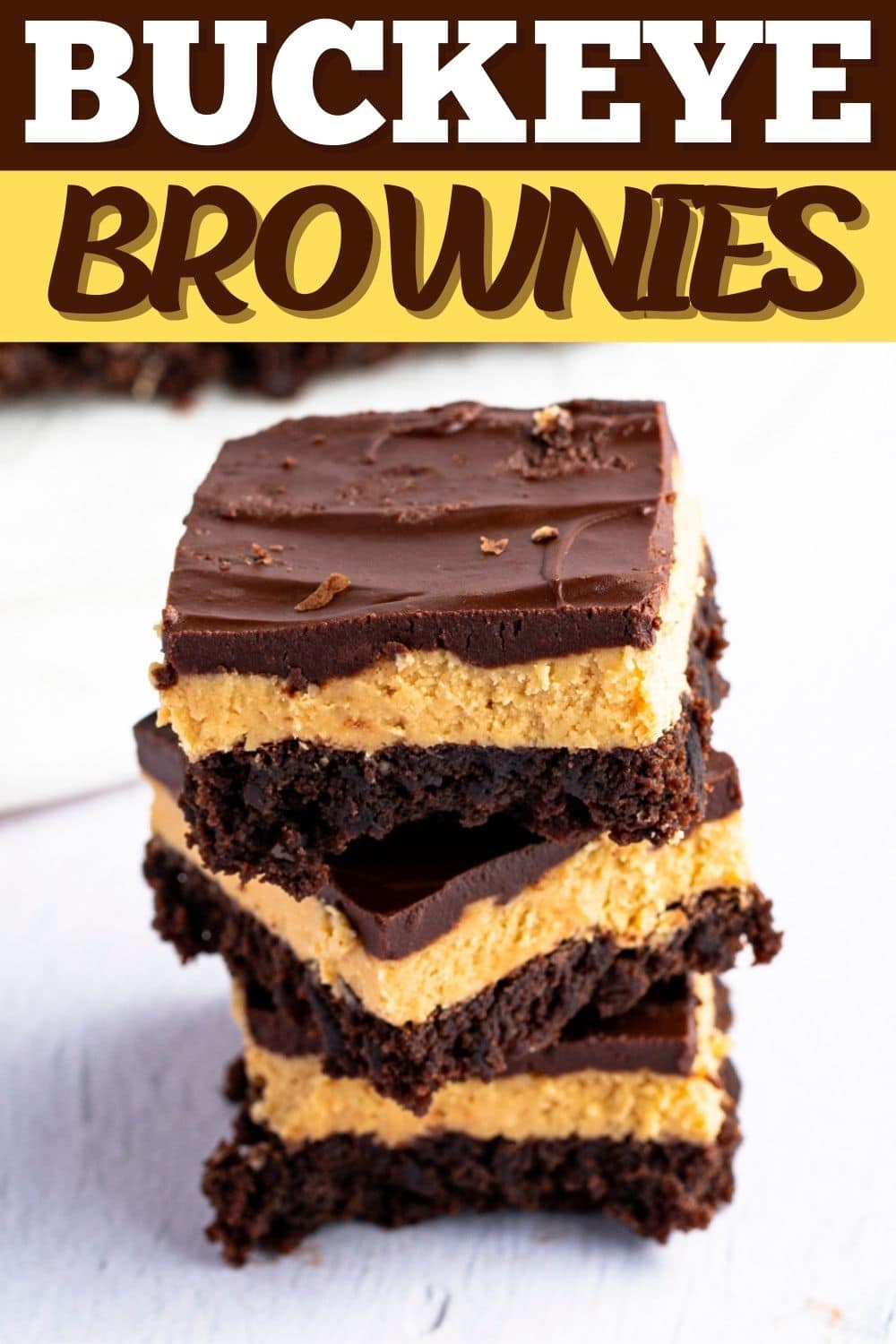 Buckeye Brownies - Insanely Good