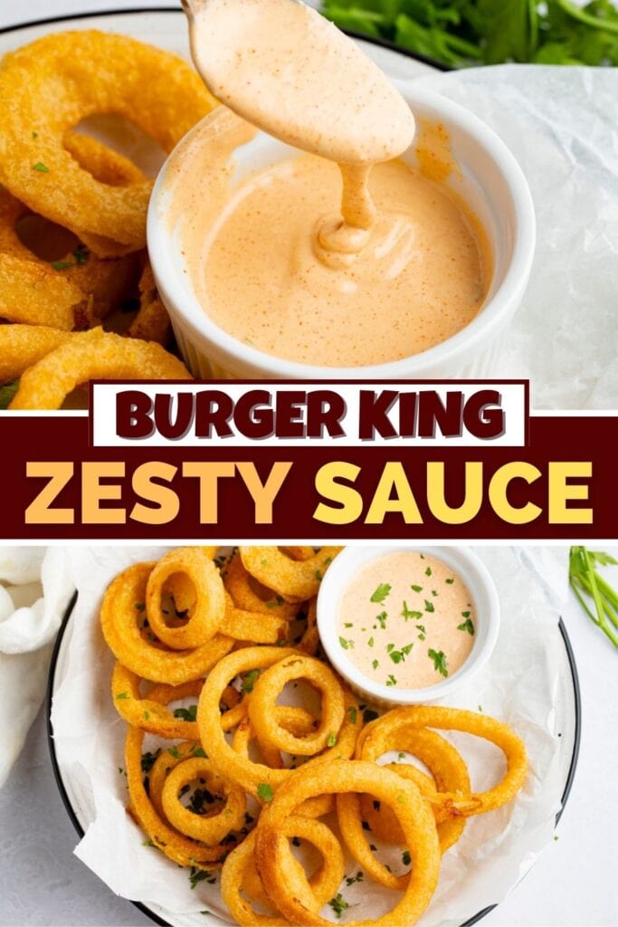 Burger King Zesty Sauce