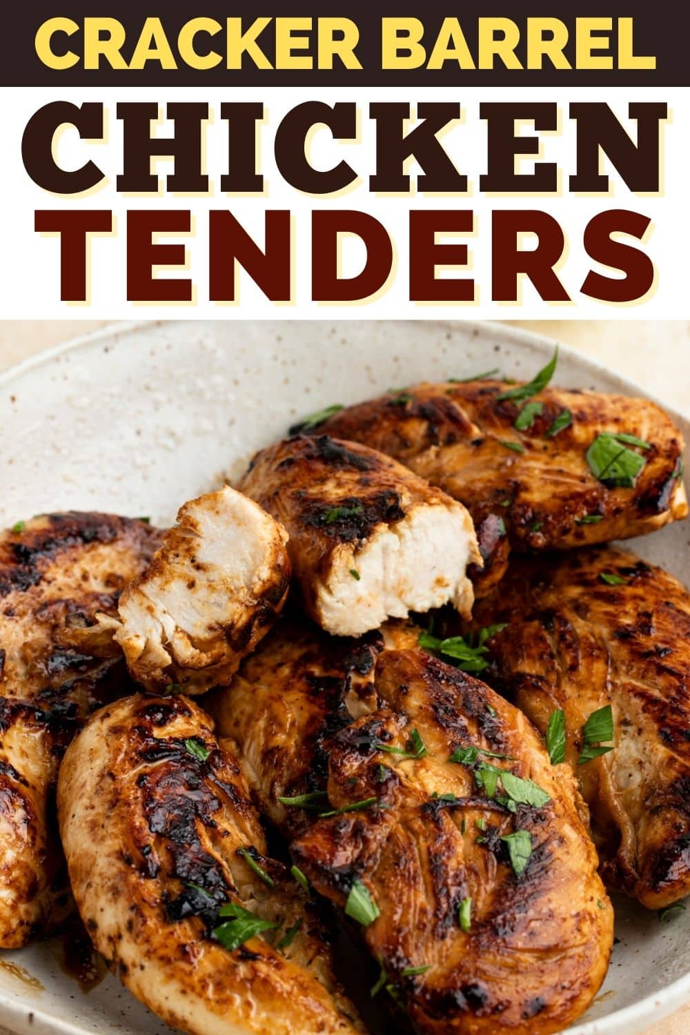 Cracker Barrel Grilled Chicken Tenders - Insanely Good