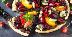 Delicious Summer Fruit Berry Pizza