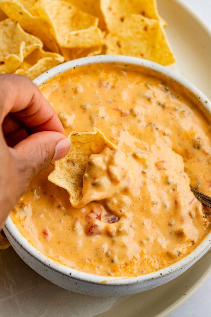 Velveeta Sausage Dip - 20