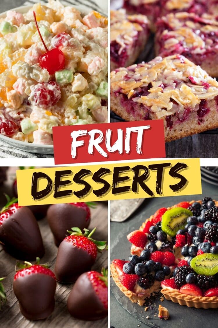 30 Fruit Desserts (+ Easy Recipes) - Insanely Good