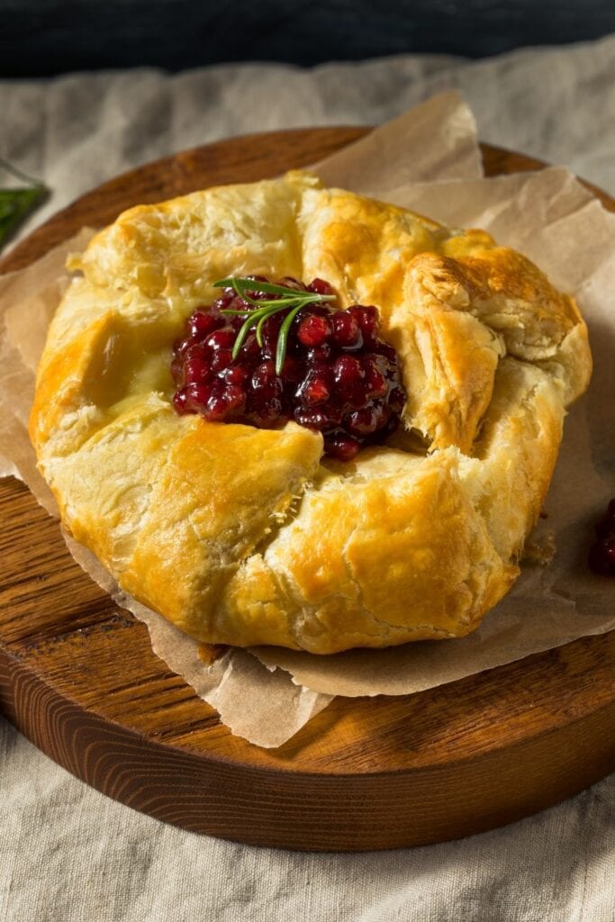 Homemade Baked Brie in Puff Pastry