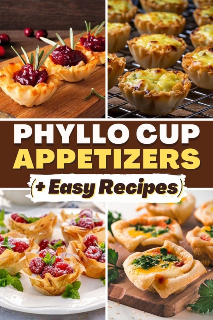 Phyllo Cup Appetizers (+ Easy Recipes)