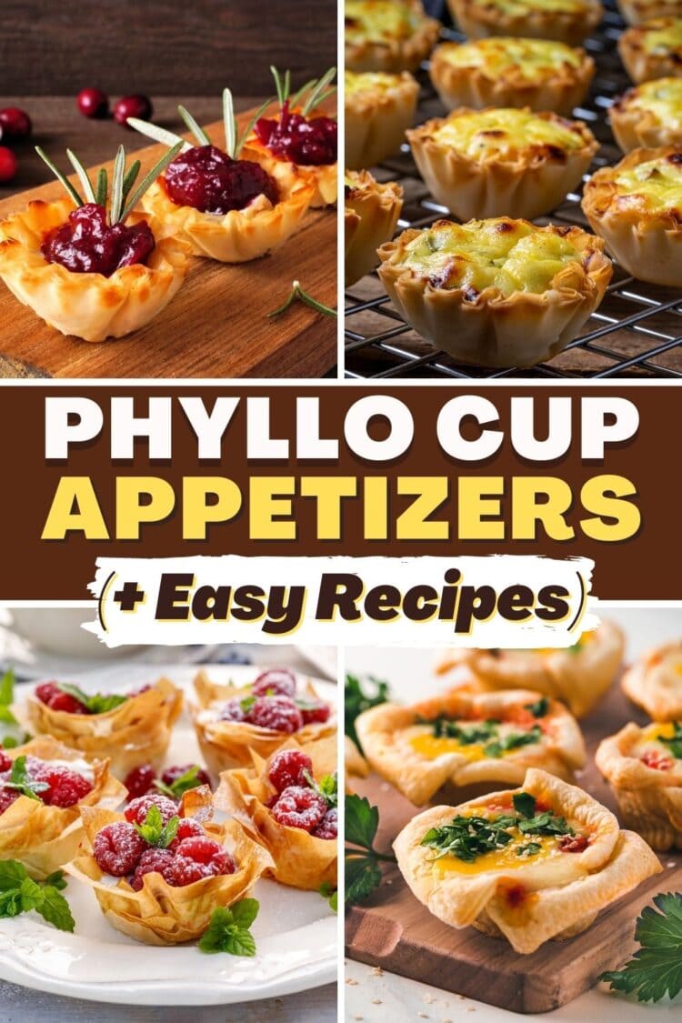 20 Phyllo Cup Appetizers (+ Easy Recipes) - Insanely Good