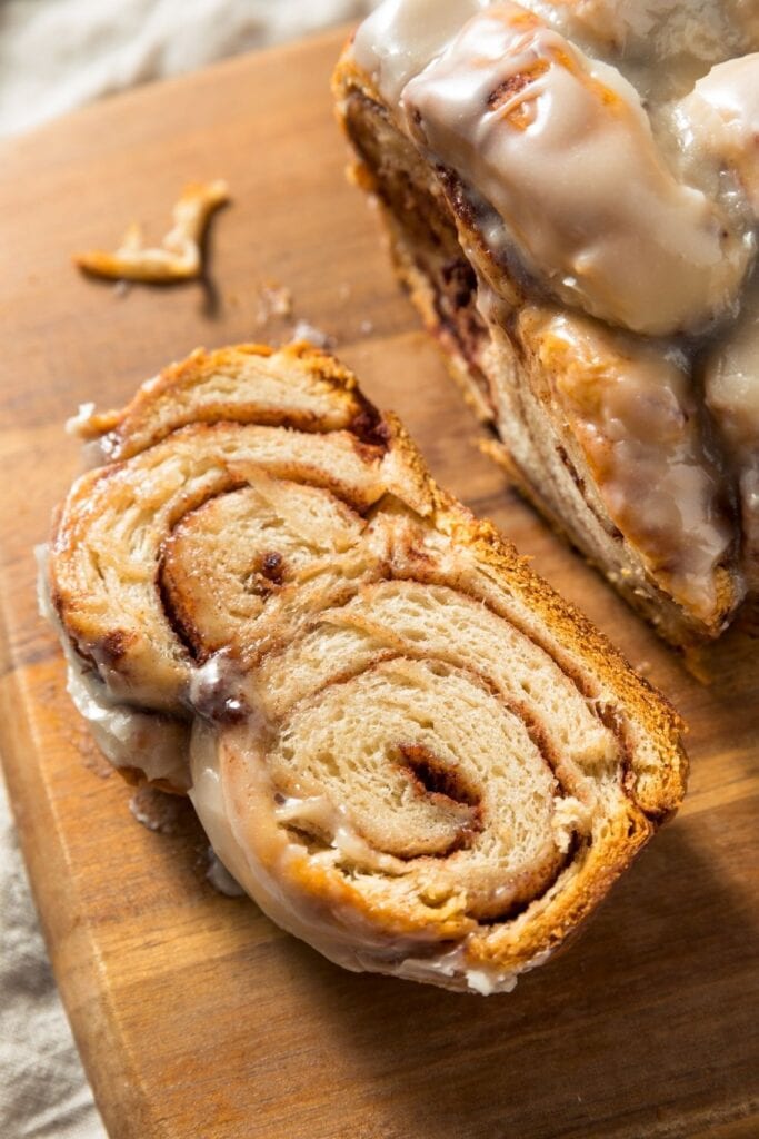 Sliced Cinnamon Loaf Bread
