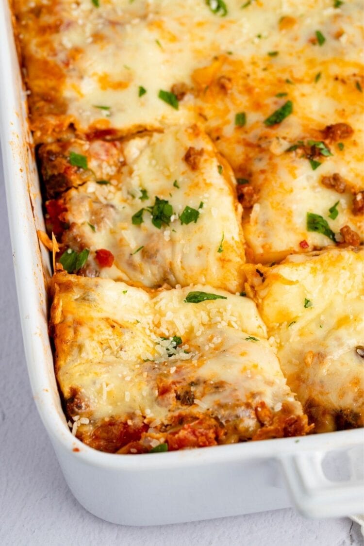 Sour Cream Lasagna (Best Recipe) - Insanely Good