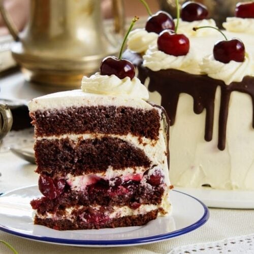 8-Layer Chocolate Cake - Baking Cherry
